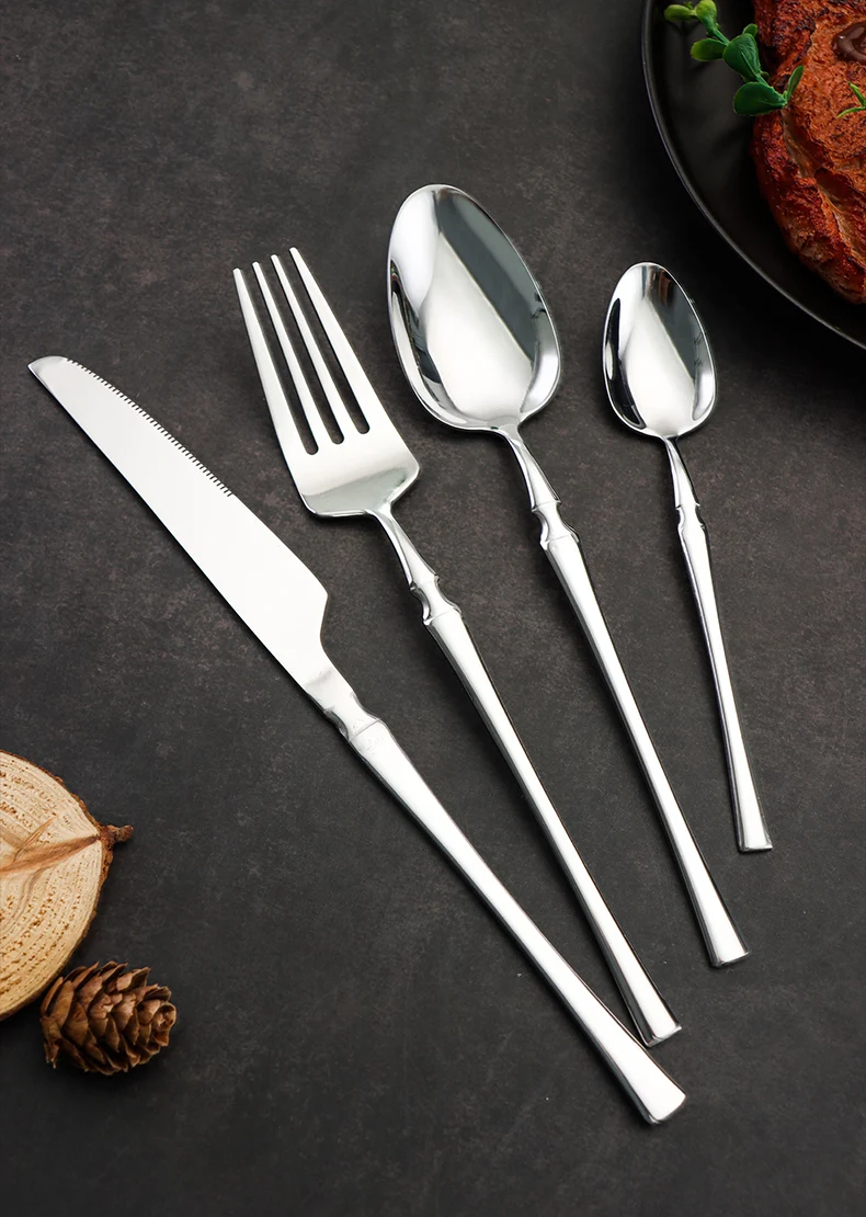 Wholesale Restaurant Cutlery Stainless Steel Flatware For Wedding Cheap