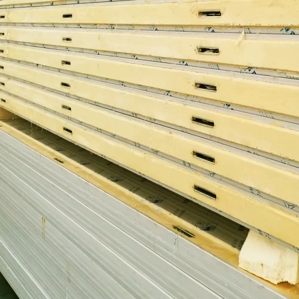 B1 fire-resistant polyurethane core PUR sandwich panel for cold room wall insulation