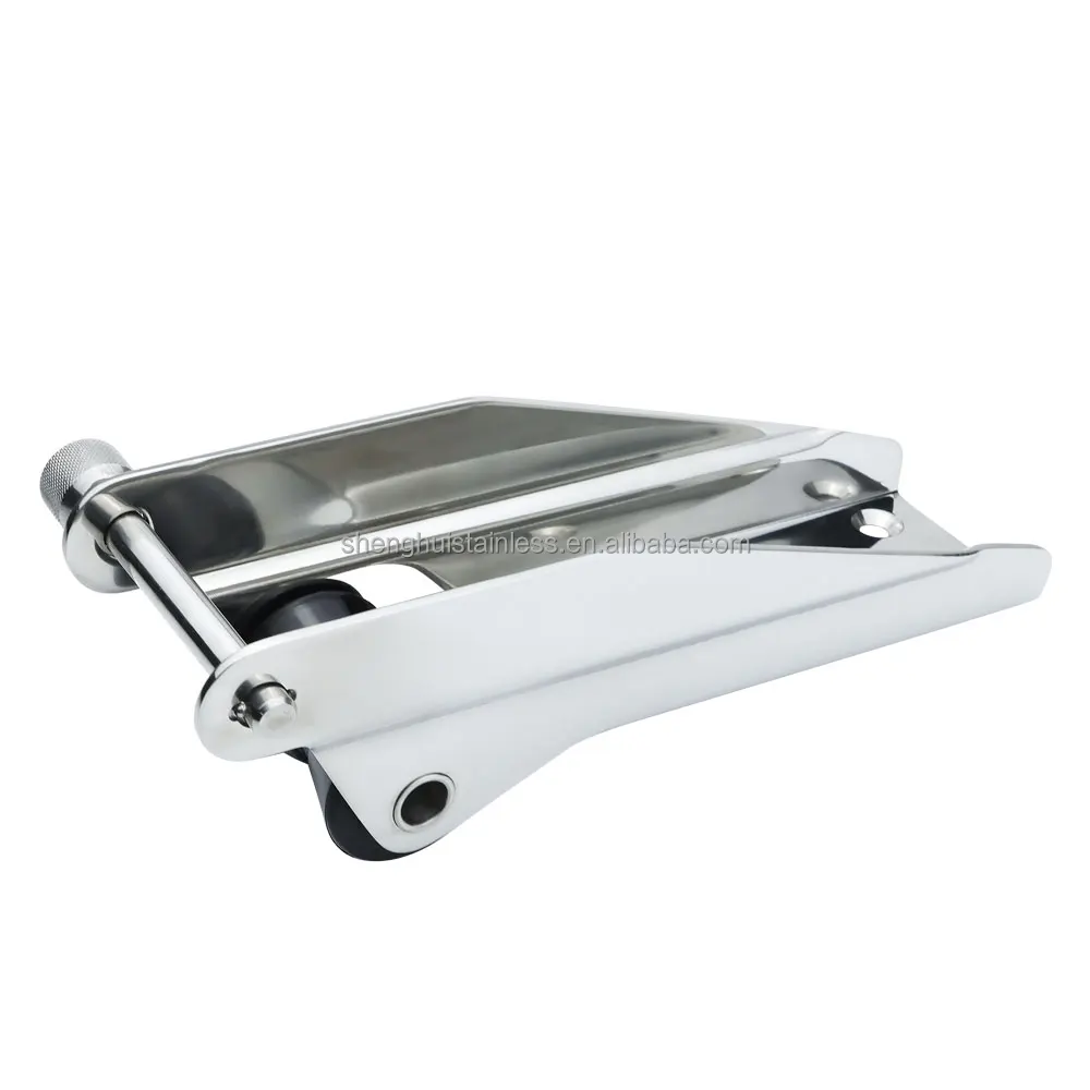 product new and used stainless steel marine hardware accessories anchor bow roller wheel stanchion steering wheel for boats-4