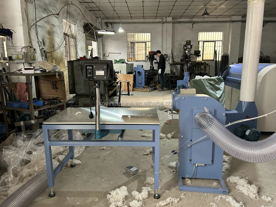 Fiber Cotton Opener Machine to Open Fiber Silicone Fiber Web Opening Machine