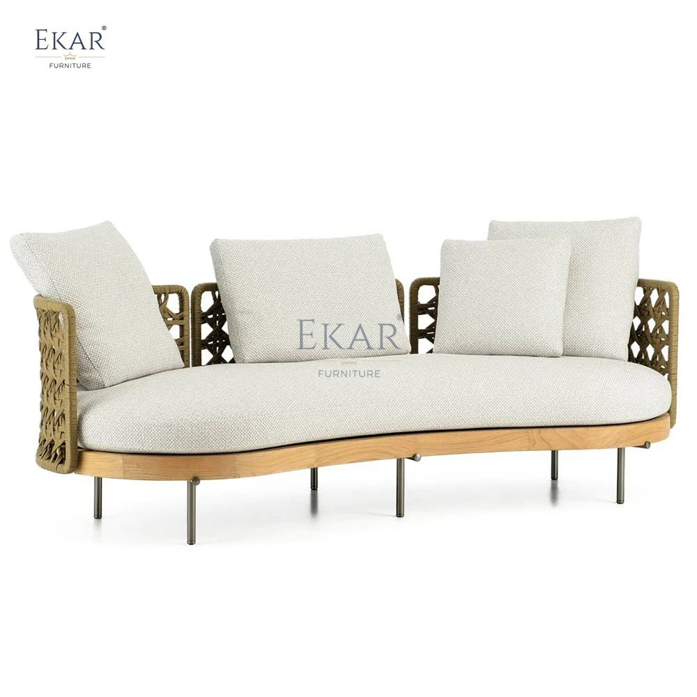 Modern design style and durable outdoor sofa-outdoor furniture-park sofa