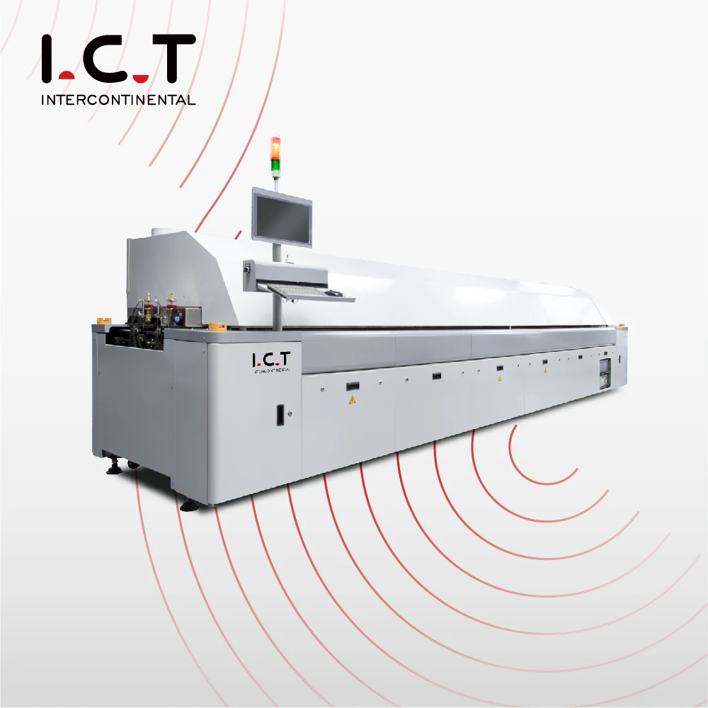 Cost Effective China Leader Automatic Reflow Soldering Machine  Reflow Oven Supply With Low Price
