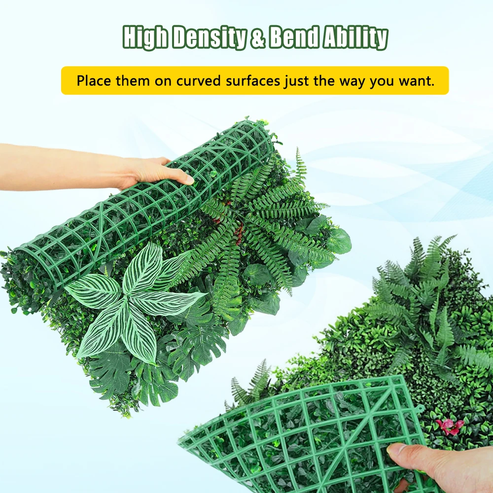 300cm Boxwood High Quality Grass Wall Panel Restaurant Outdoor Panels Fence Artificial Plant Str