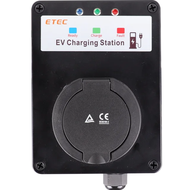Etec Ev Charger 32a 3phase Wallbox 22kw Ac Ev Wallmounted Charging