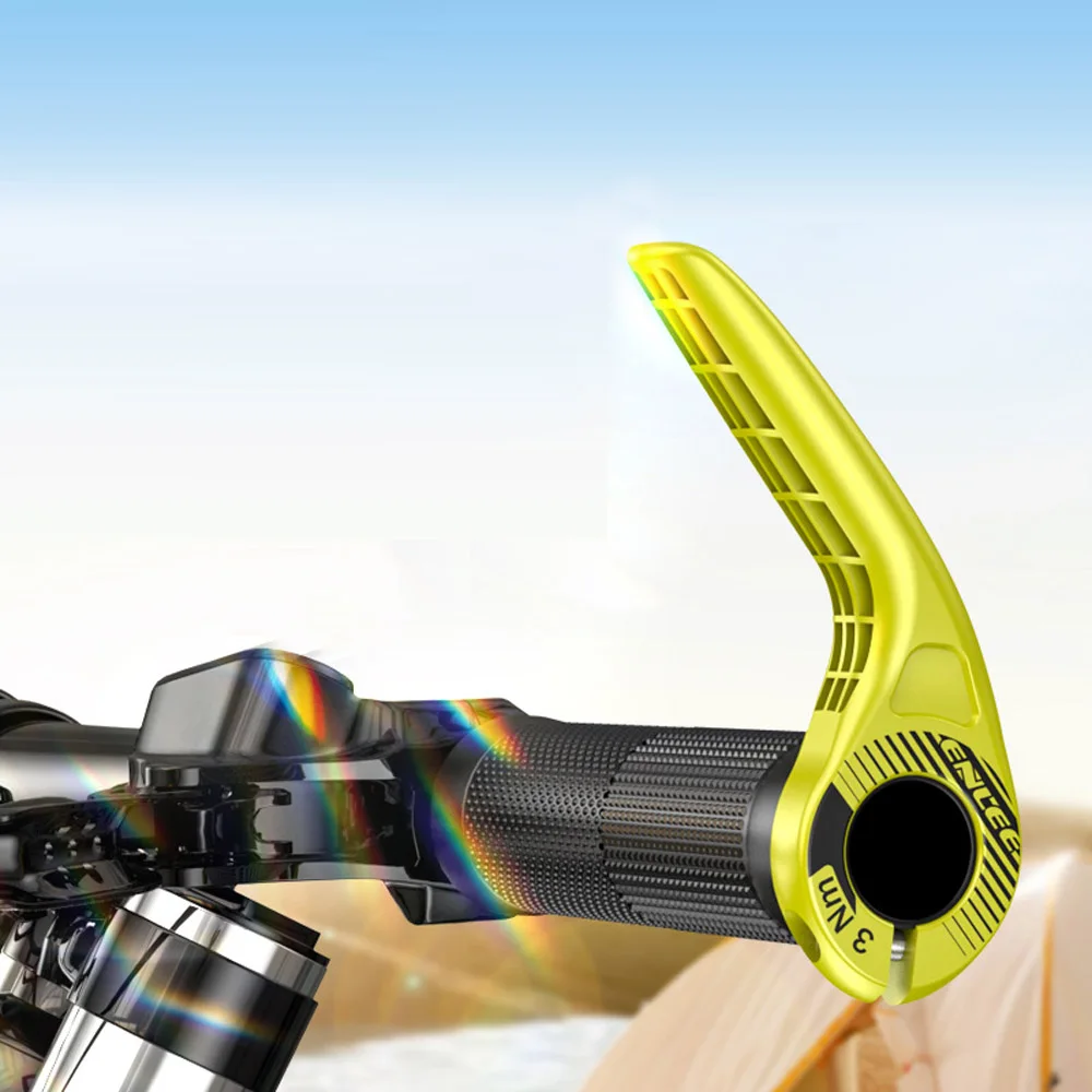 Bicycle Handlebar Set With Cow Horn Auxiliary Handlebar Mountain Bike Rest Handle Hook Folding Bicycle Handle Set Accessories