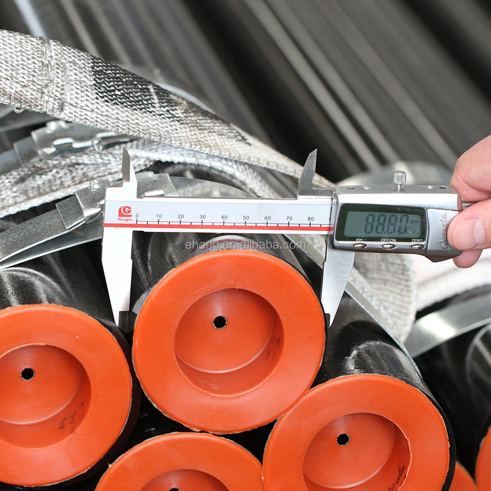 Tubo de acero sin costura ASTM SMLS, tubo de acero al carbono de alta calidad API 5L utilizado en proyectos de construcción