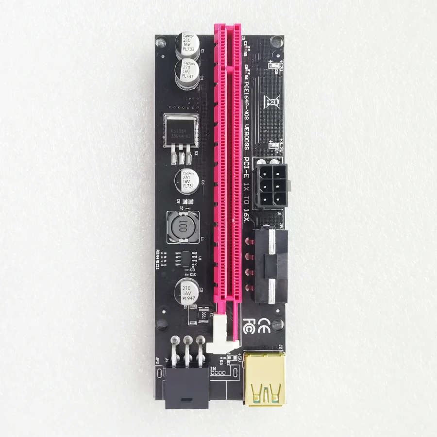 Райзер VER009S PCI E, карта 009 PCI Express PCIE Райзер 009S
