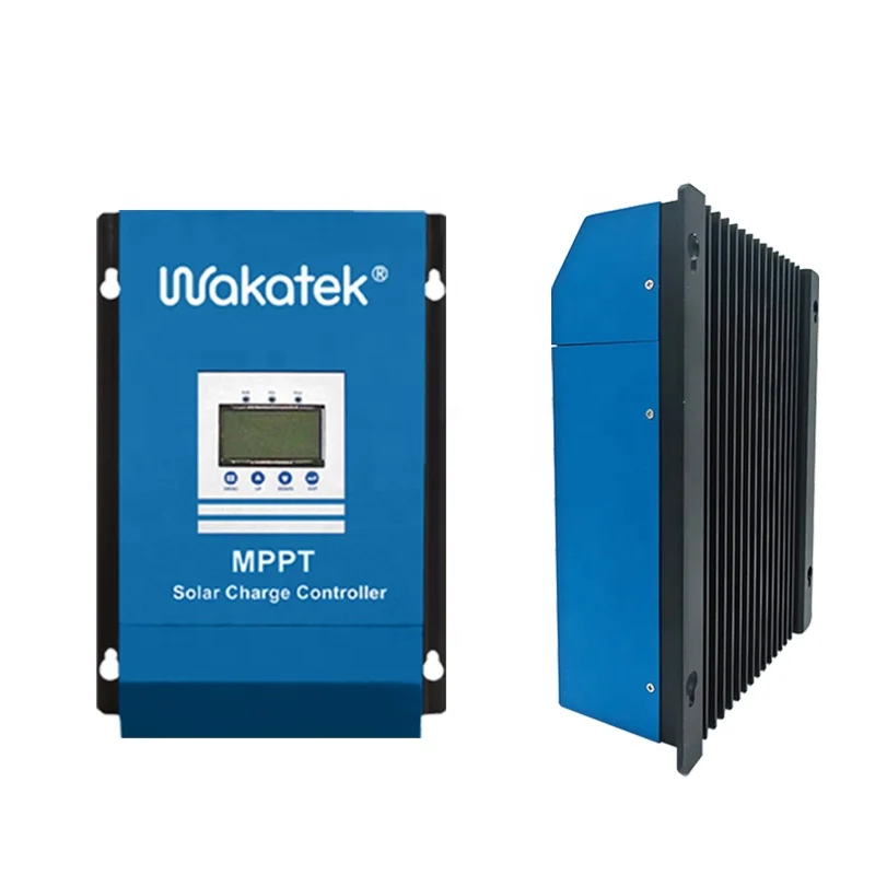 WAKATEK  MPPT Solar Charge  Controller 60a 100a 120a Ac Dc Hybrid Solar Charge Controller