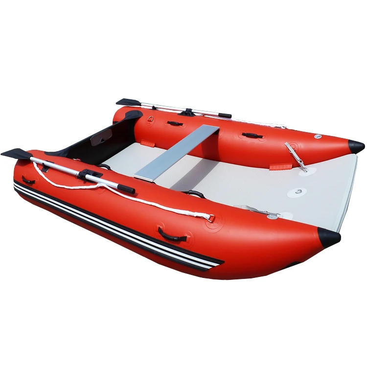 Factory Direct Sale High Speed PVC Material Catamaran Boat Inflatable Fishing Boat Thundercat Boat for sale