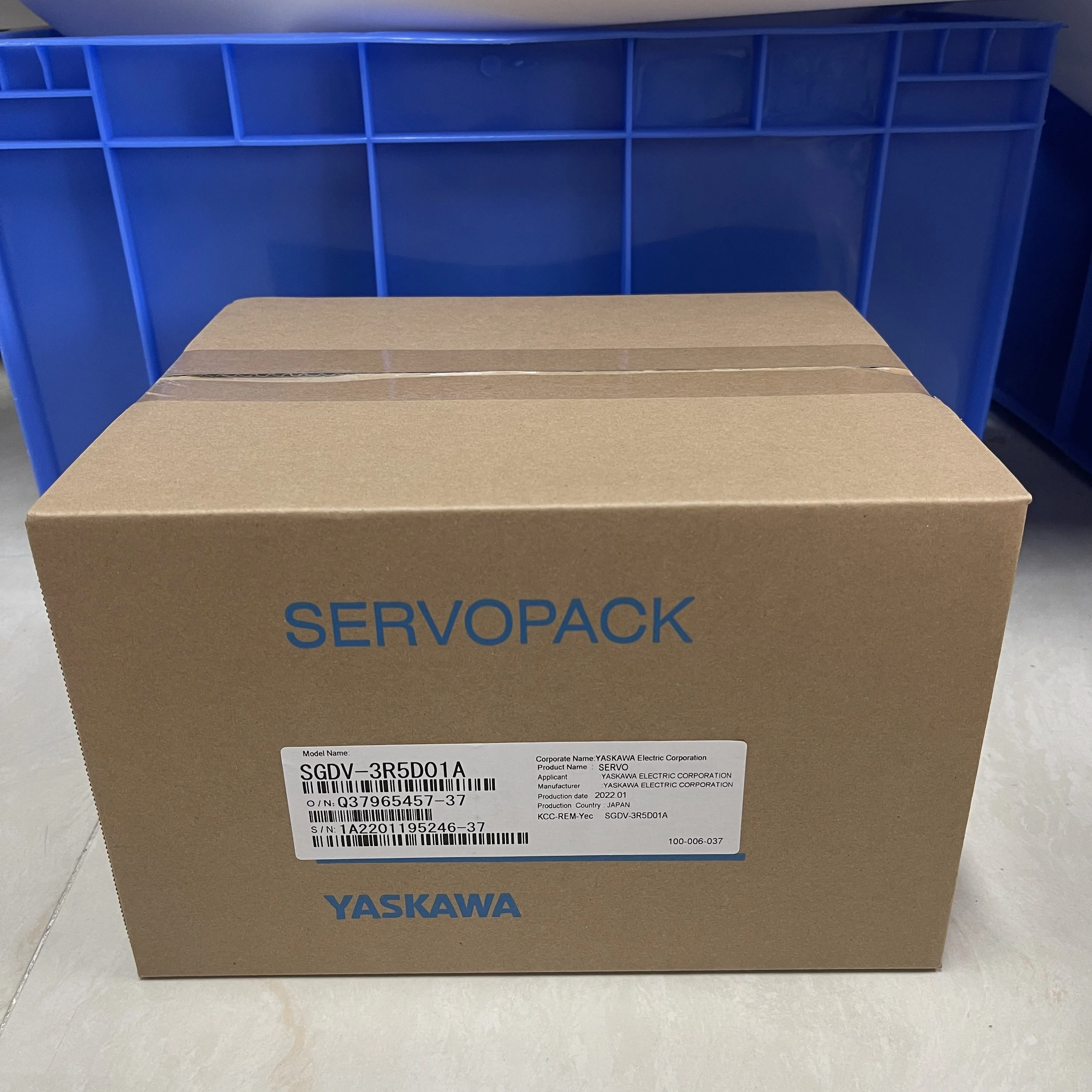 Yaskawa Servo Drive Servopack SGDV-3R5D01A Yaskawa Servo Drive Servopack SGDV-3R5D01A