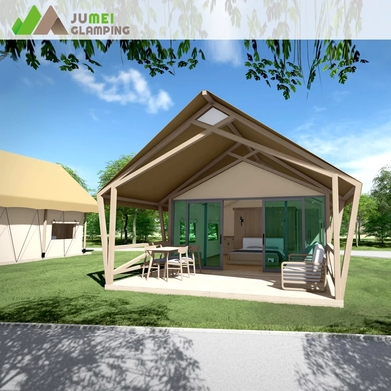 Supplier Manufacturing Outdoor Camp Program Waterproof Camping Glamping Safari Tent