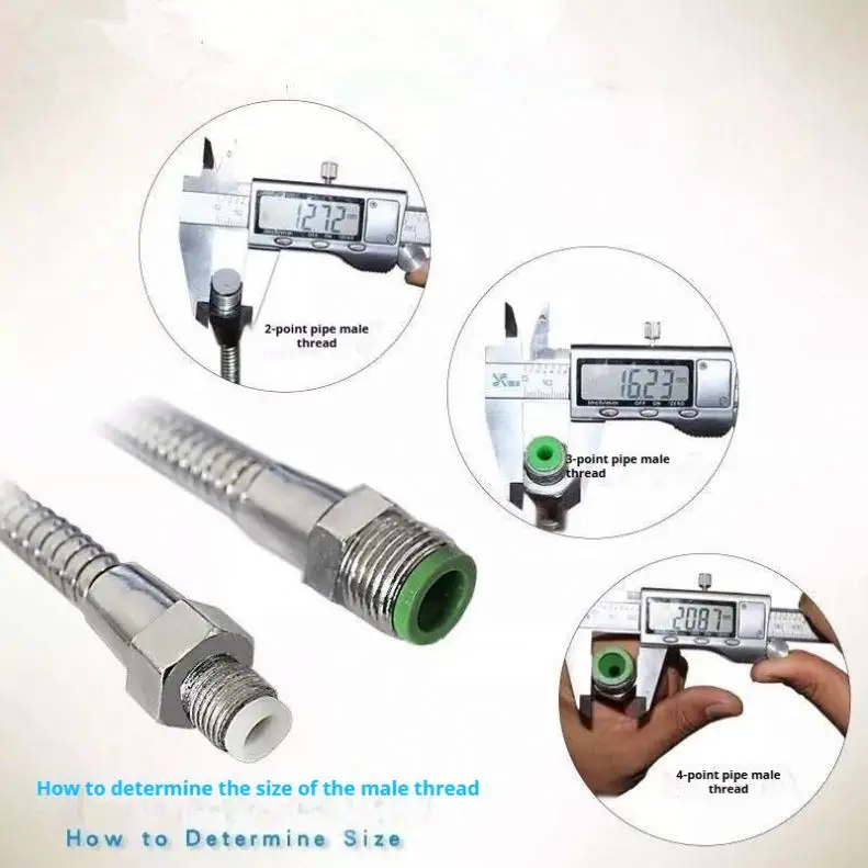 TEBAK CNC Lathe Cooling Nozzle with Rotary Switch - 1/4" 1/2" 3/8" Metal Flexible Water/Oil Coolant Pipe Hose