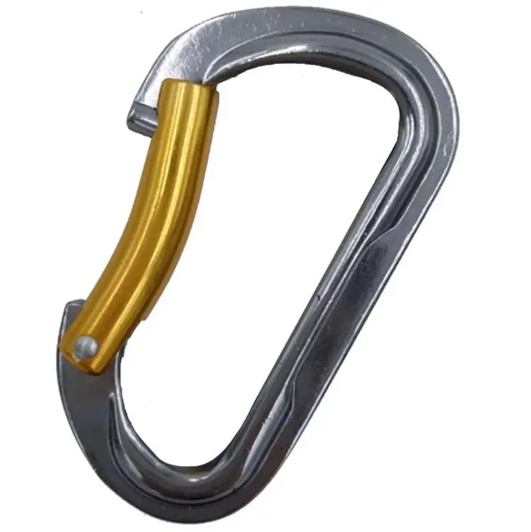 Manufactory Aluminum Carabiner Clips D Shape Carabiner Hook Clips Keychain Door Buckle
