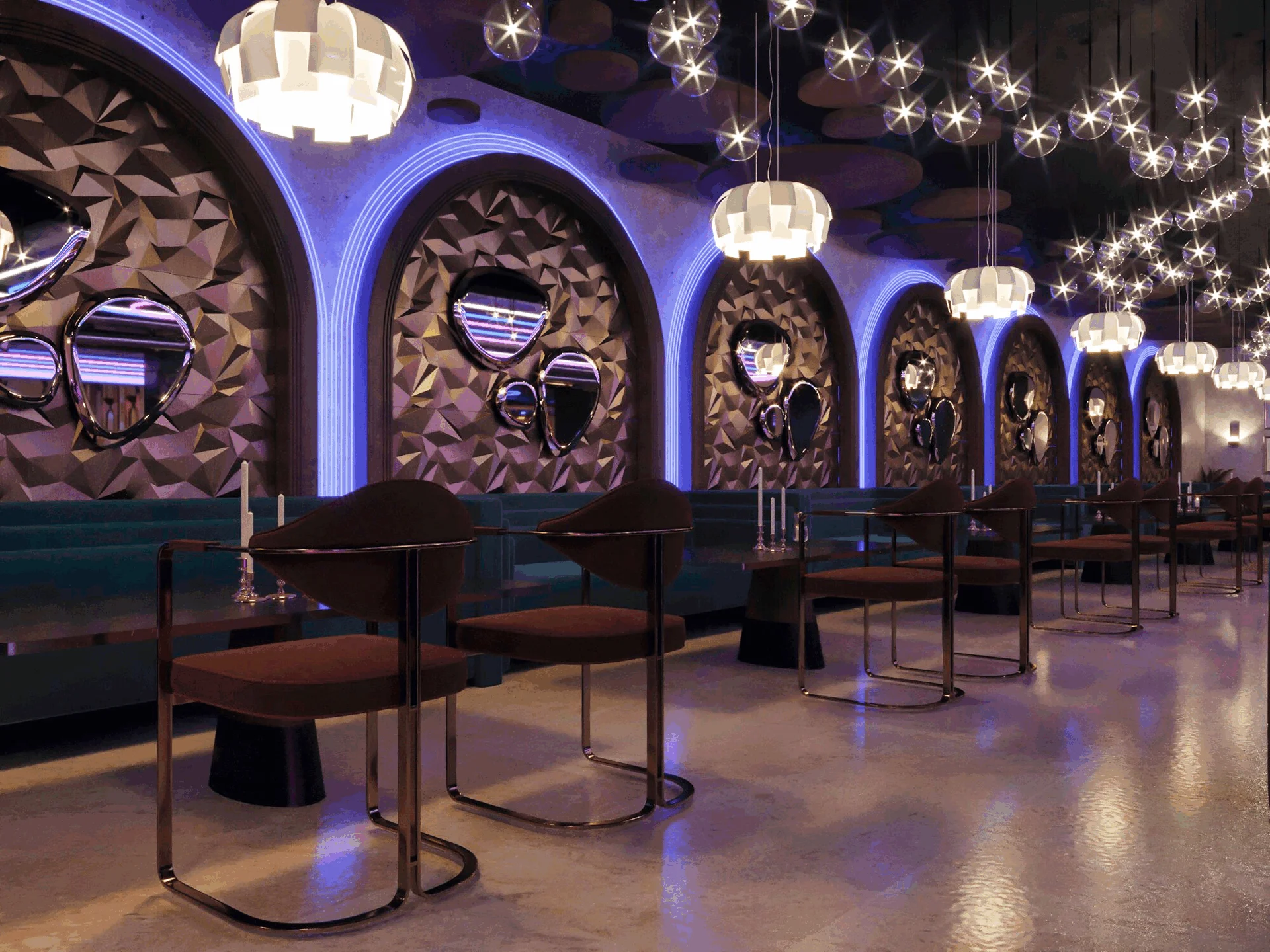 Customized Music bar Counter Dance Club Design Nightclub Disco Club Decor Ideas