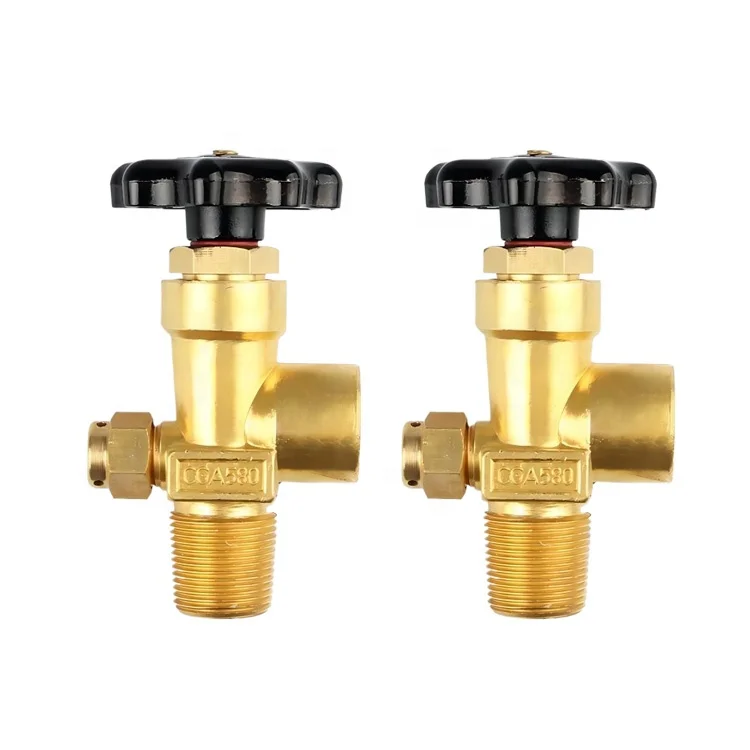 Factory Price Brass Valve for Gas Cylinder CGA580 Safety Valve