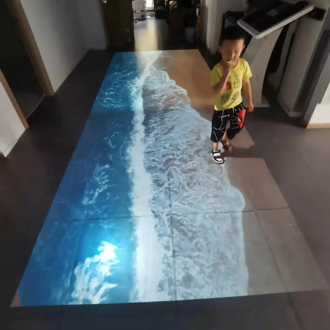 Good Quality Factory Directly Usb Interactive Floor Advertising