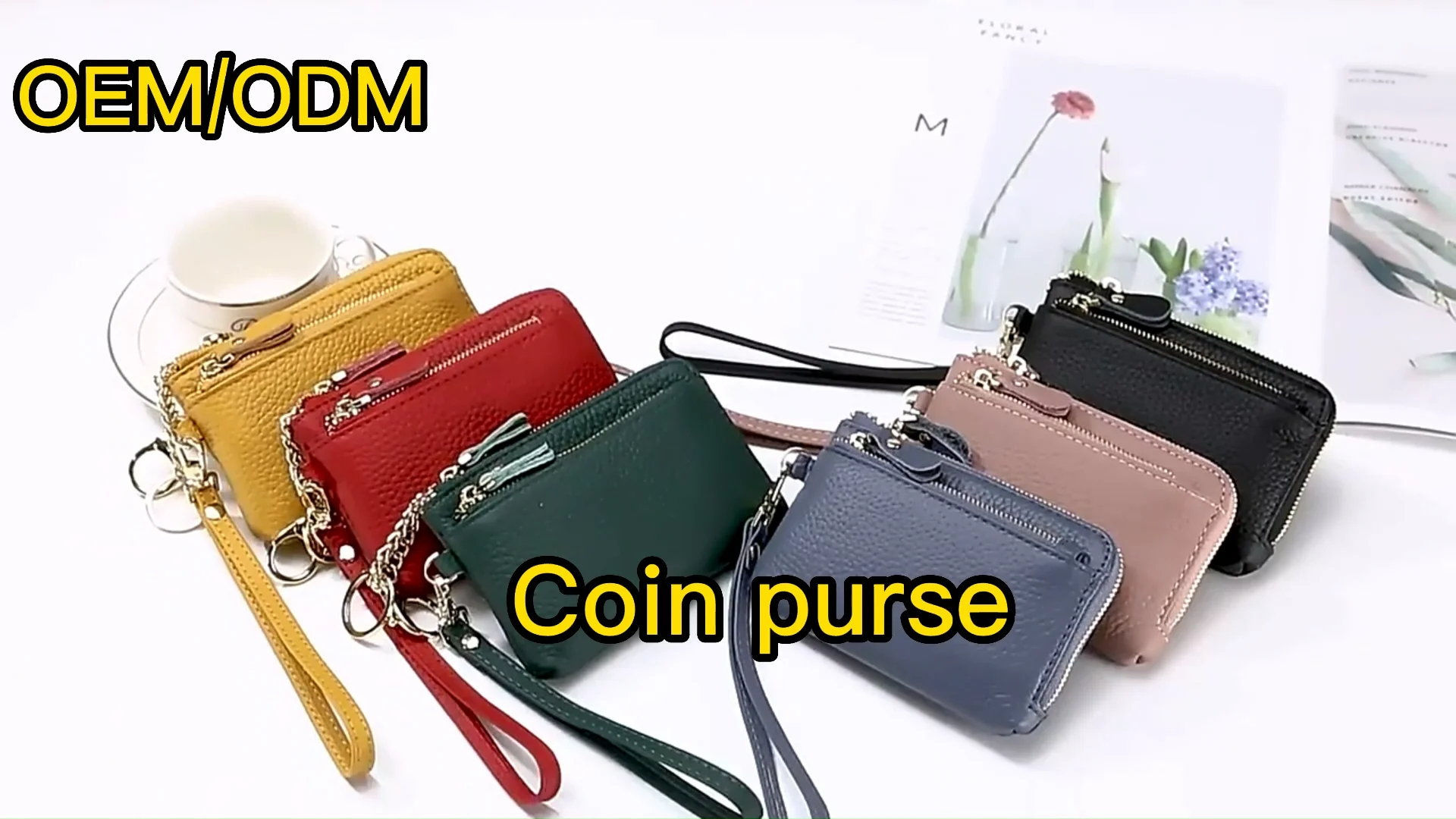 Mini Genuine Leather Women's Zipper Wallet Coin Purse New Designer Lipstick  Bag | eBay