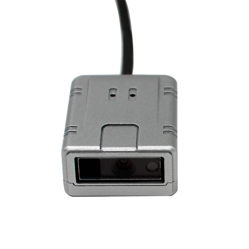F41-ER 安装式条码扫描器 640*480 像素金属长距离二维码扫描器清晰激光瞄准电子支付