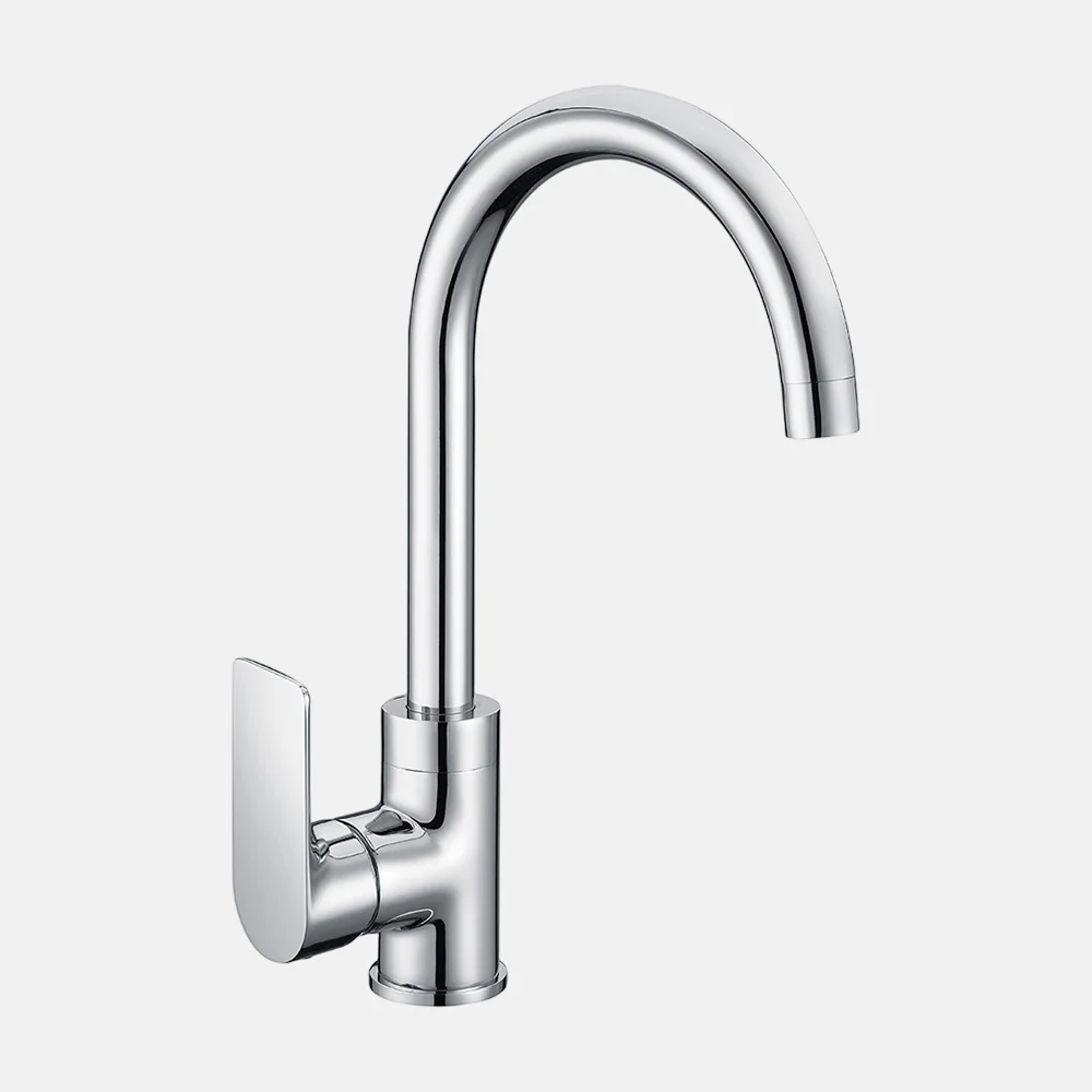 New Classic Style Deck Mounted Kitchen Mixer Sink Faucet Sprayer Pull Out Brass  Modern With Pull Down Contemporary Faucet
