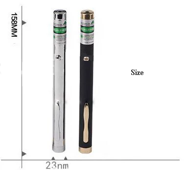 Copper Material Red Laser Pointer with Dot Effect