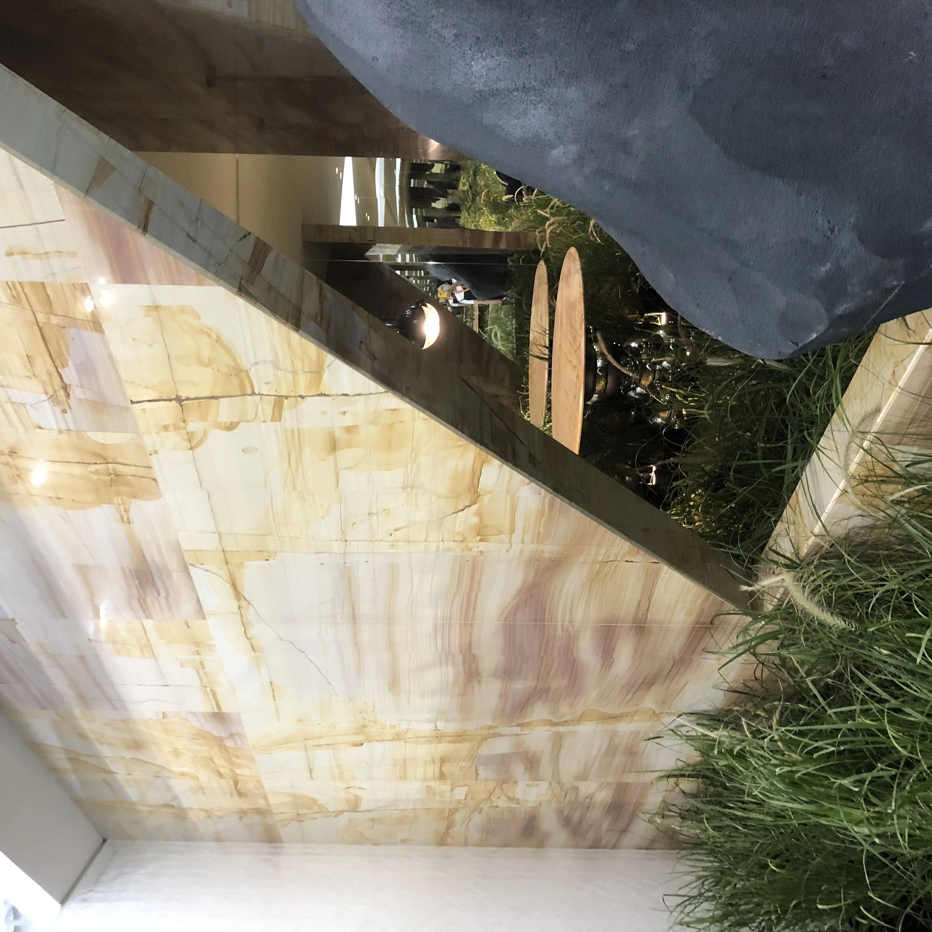 product flamenco roma impression yellow gold quartzite exotic stone slab for flooring and wall design-4