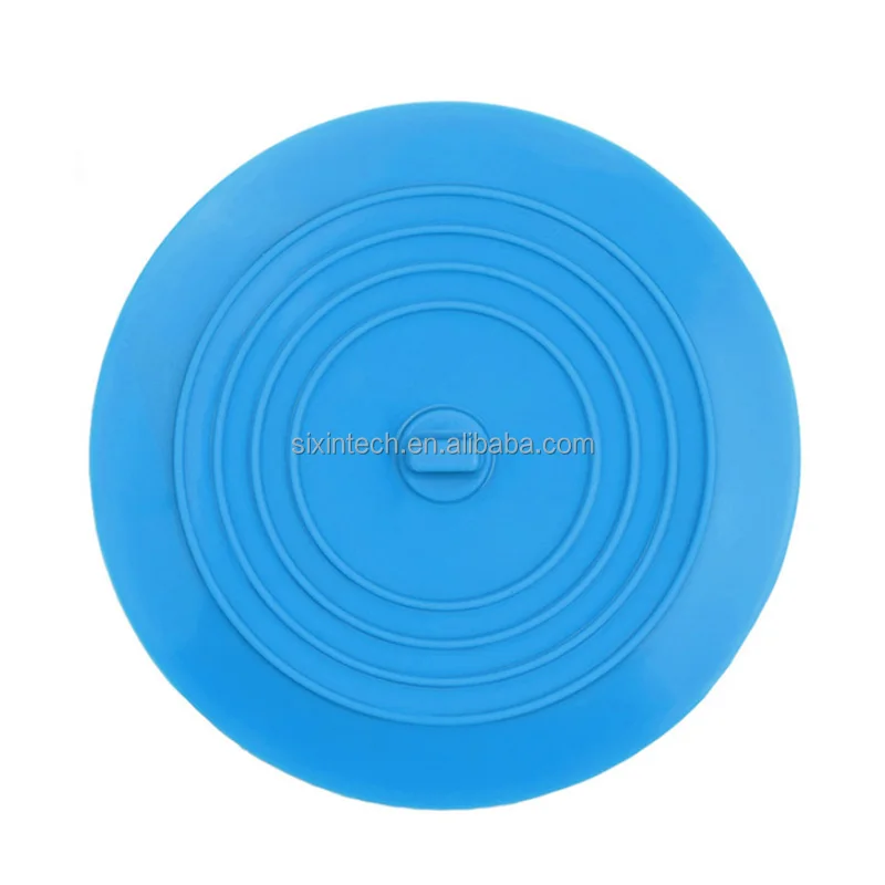 Silicone 15CM Multi Purpose Sink Plug Round Shape Floor Drain Cover For Kitchen Bathroom Plugging Pl