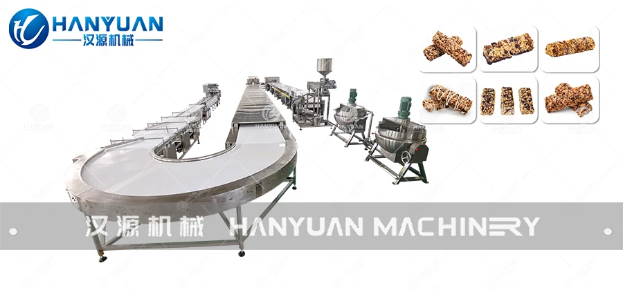 Chocolate Bar Candy Machine/Protein Bar/Cereal Bar Production Line Making Machine