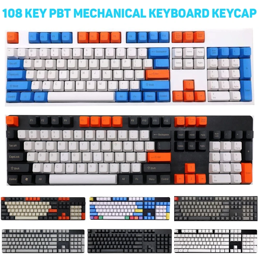 68 keyboard keycaps