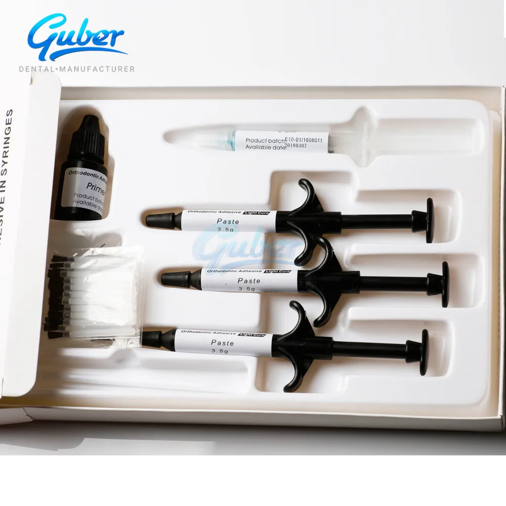 Dental Equipment Light Cure Orthodontic Adhesive Green Braces Glue For