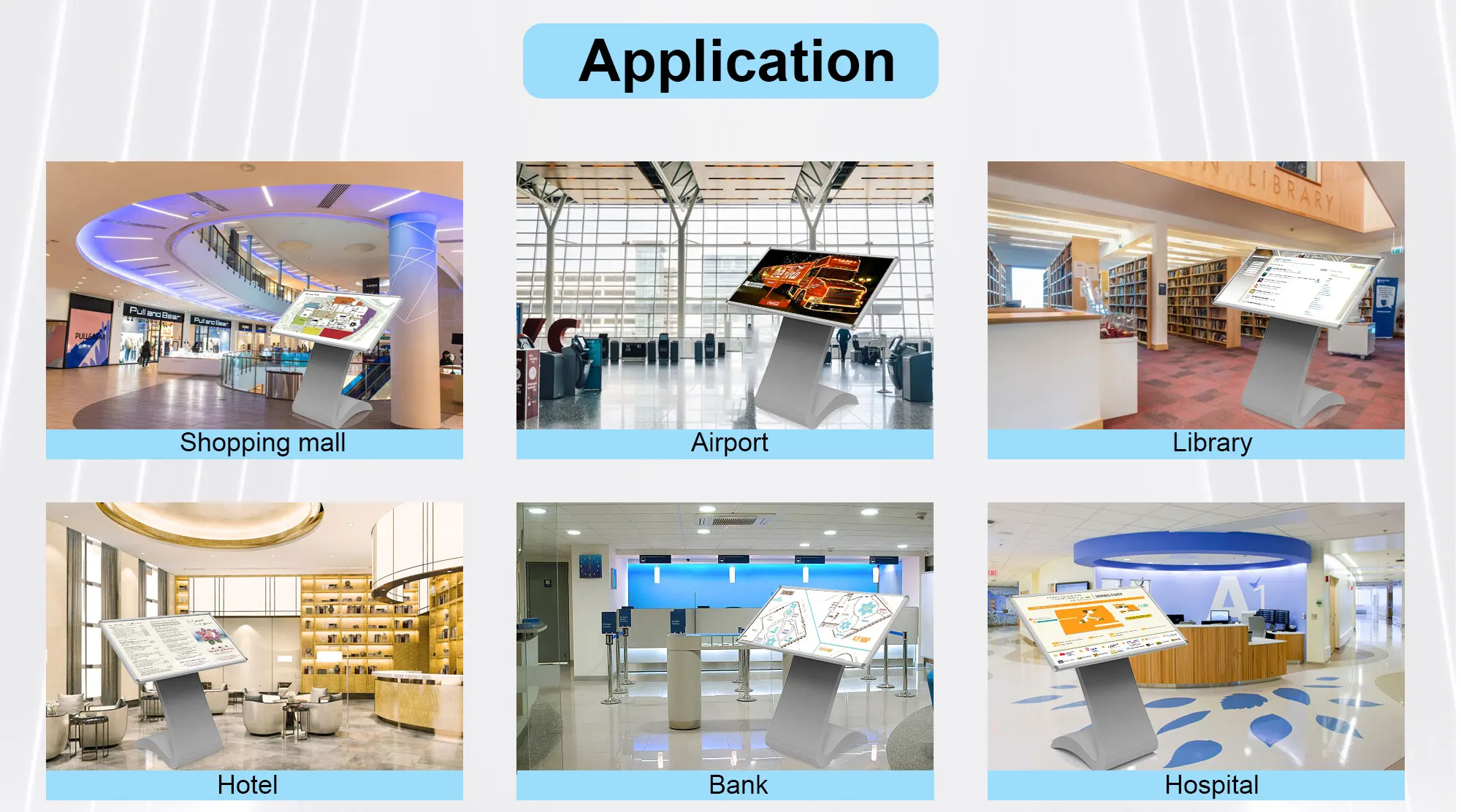 43" LCD Touch Screen Information Kiosk Manufacturers, Suppliers ...
