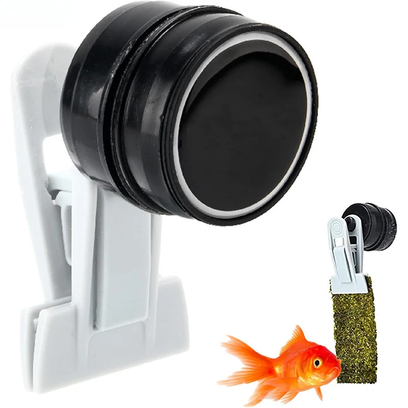 Aquarium Strong Magnetic Veggie Clip Fish Tank Seaweed Algae Feeder Clip Marine Fish Seaweed Vegetable Holder