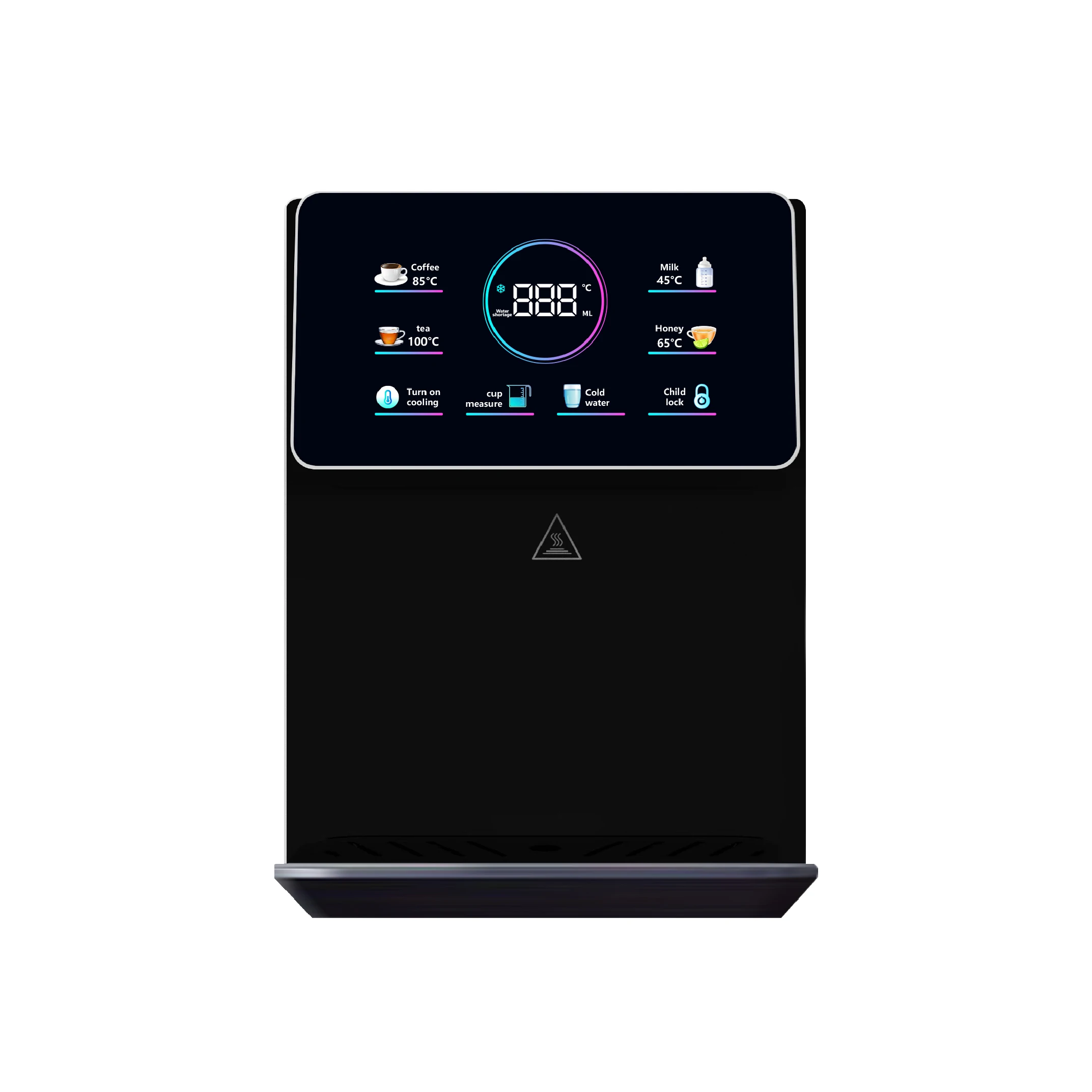 Intelligent Electric Home Water Purifier Customized Single Straw Stand Wall-Mounted Dispenser Fast Hot & Ice Water Availability