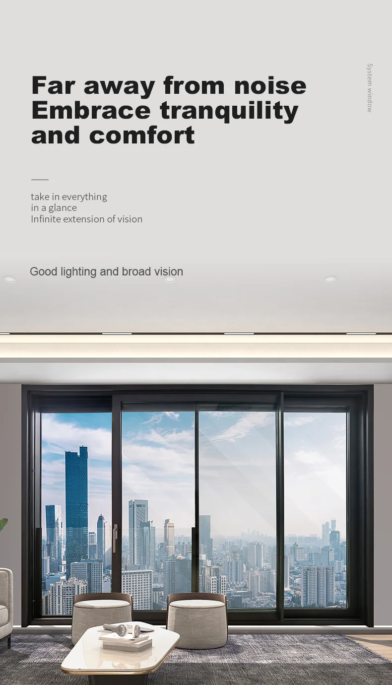 Double Glazed Energy-Saving Sliding Door