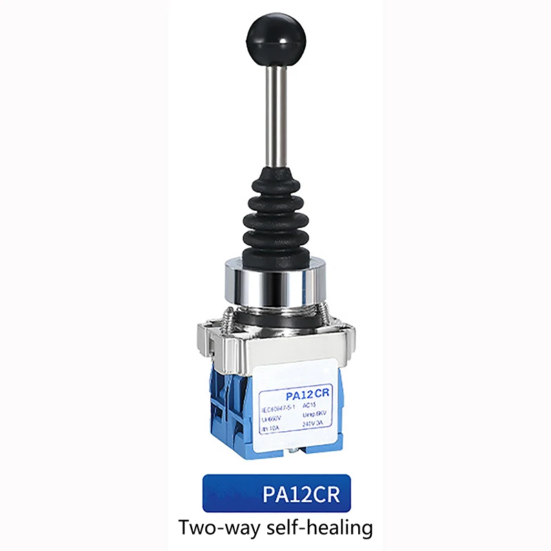 4 Way Position Joystick Switch Self Locking Rotary Power Toggle Cross Momentary Industrial Joystick Switches XD2-PA22