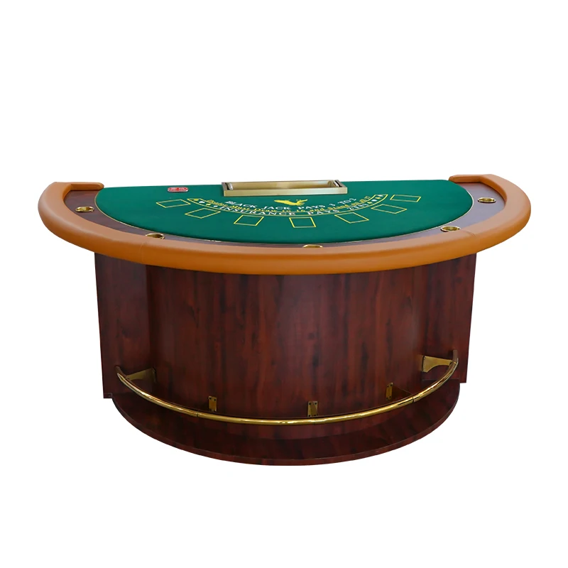 Оптовая продажа Настольный коврик YH с вашим собственным логотипом столы для азартных игр Blackjack