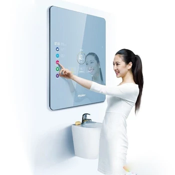 1.1-6mm manufacturers customized non-conductive coated touch screen glass, smart mirror glass, fitness mirror glass.