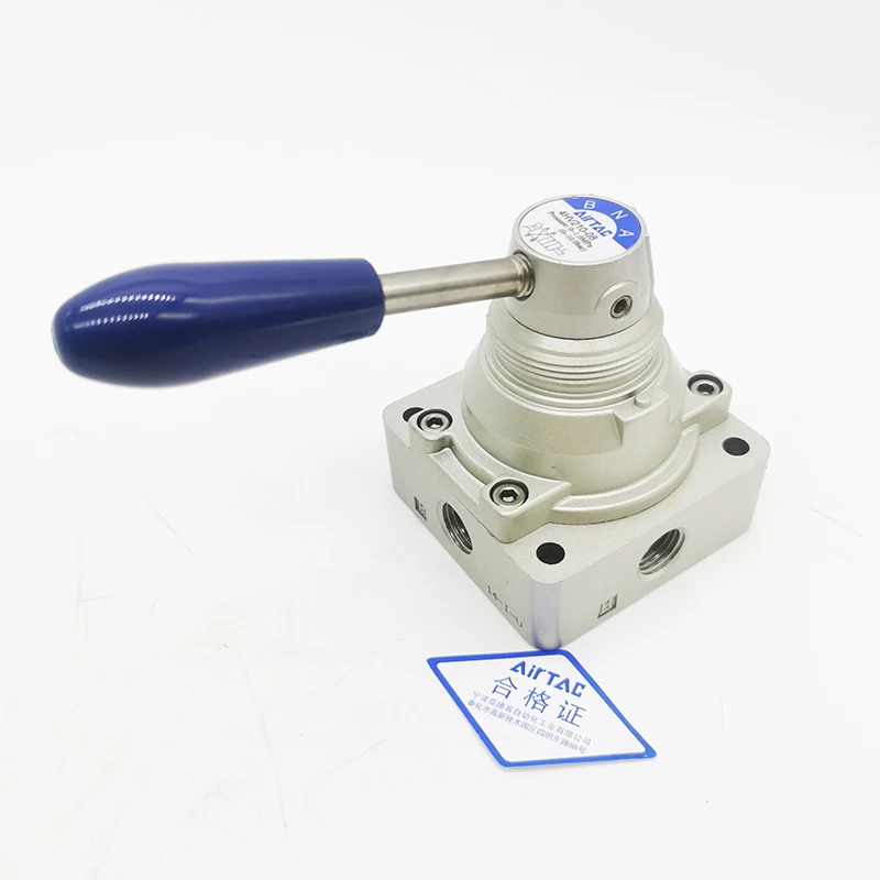 Airtac 4HV Series Pneumatic Hand Push Pull Manual Rotary Valve 4 Way 2 Position 4HV210-08 4HV230-08 4HV310-08/10