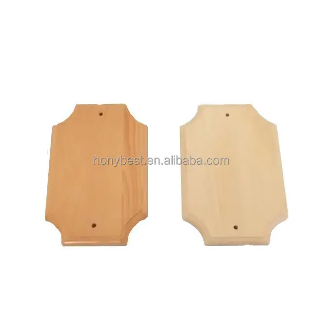 Pine Art Minds Wood Crafts Plaques Blank Board Wholesale Custom