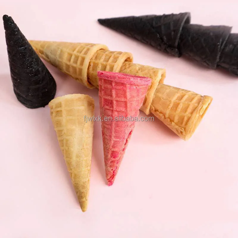 Diy Ice Cream Dessert Ingredients Multicolor Chocolate Cone Mini Cone