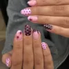JB-J326-Point étoile rose violet