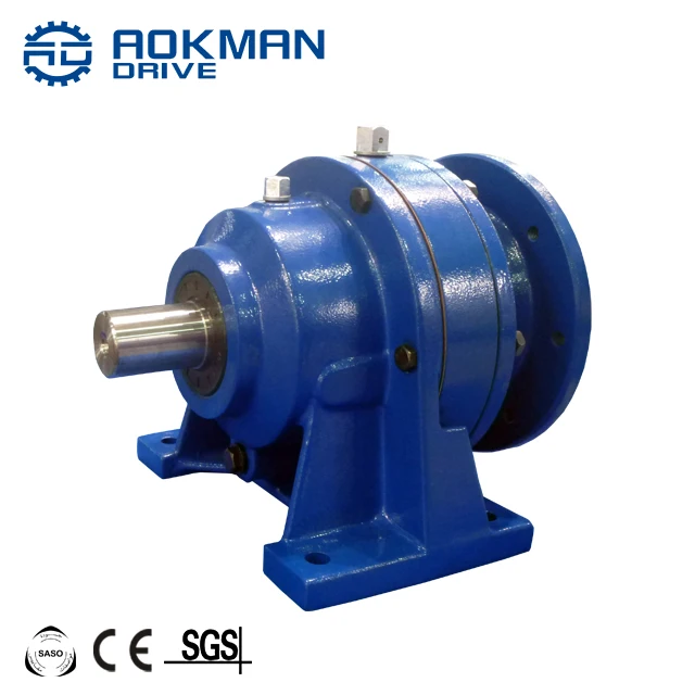 Aokman Solid Shaft Output Cycloidal Pin Gear Reducer for Power Industrial Transmission