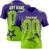 Purple  Neon Green