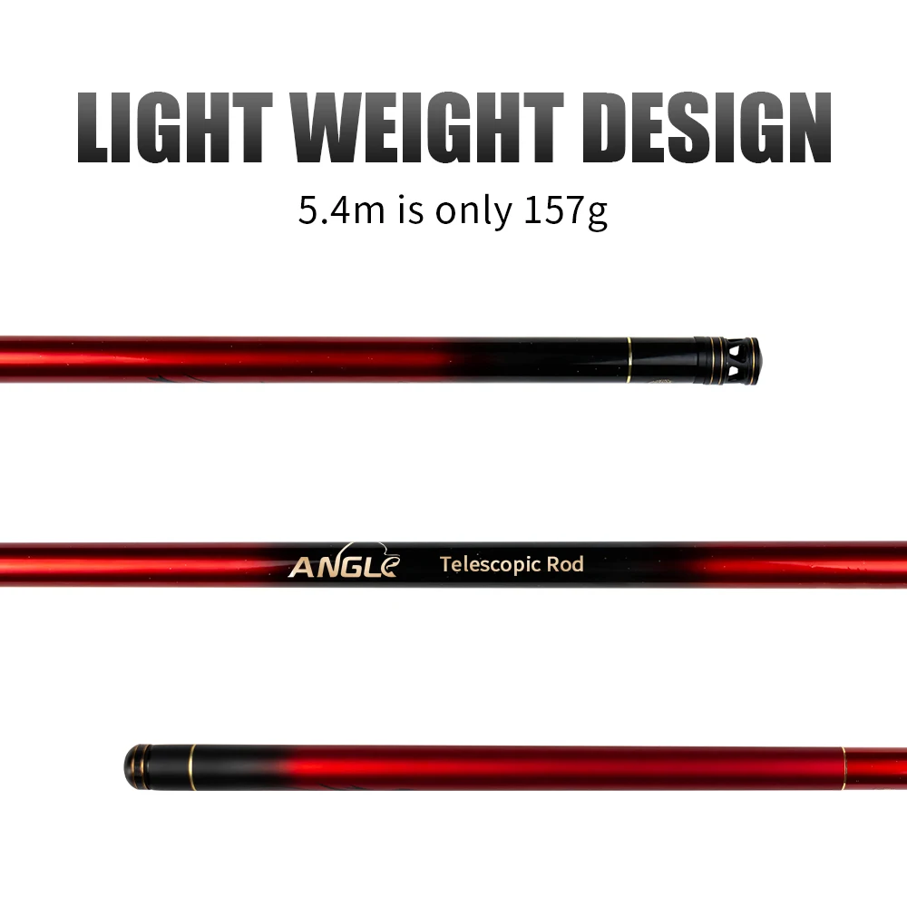 5.4M/6.3M/7.2M/8.1M/9M River Super Light Long Hard Telescopic High Carbon  Fiber Hand Fishing Pole Retractable Carp Fishing Rods