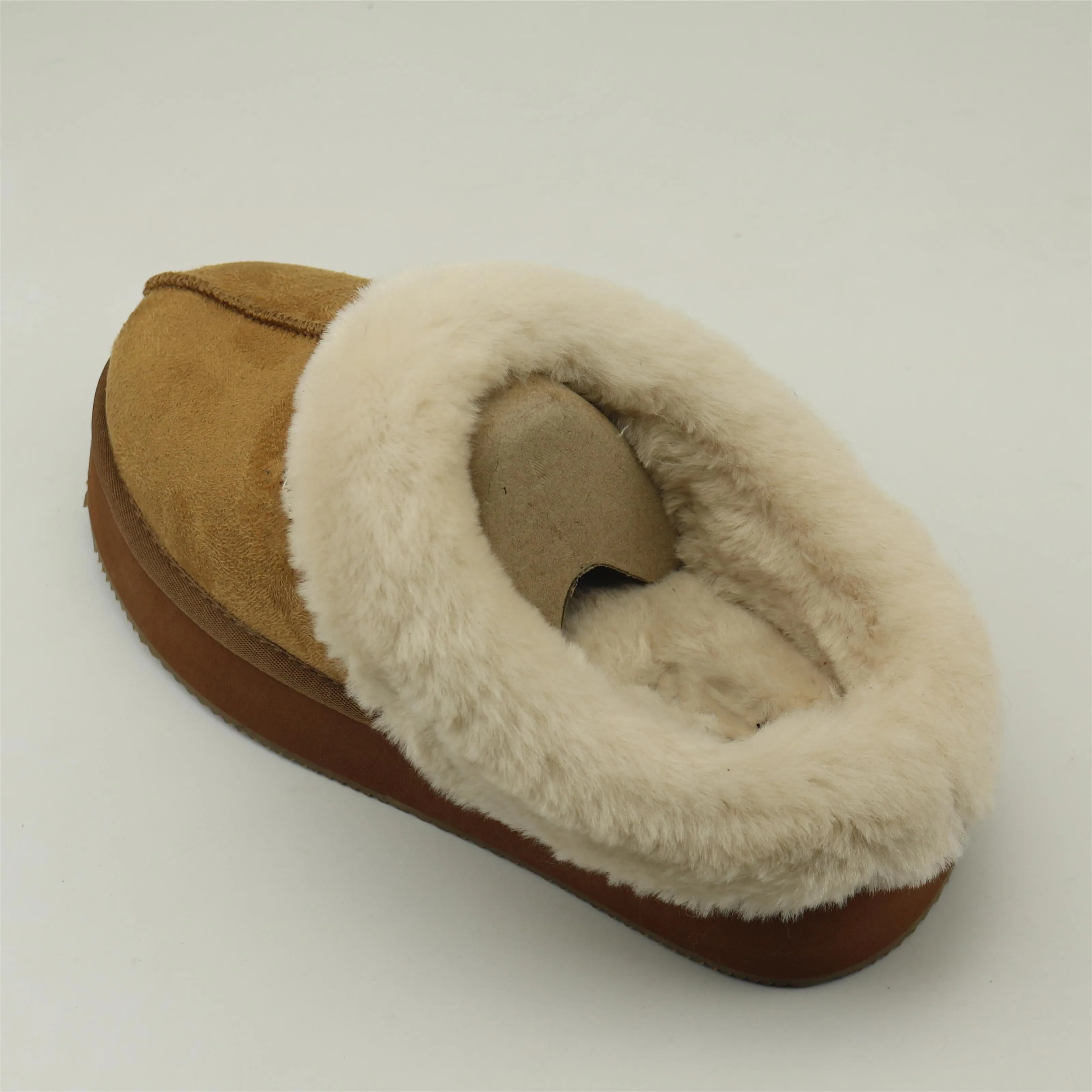 Fuzzy Fur Slippers Thick Sole Many Colors Woman Winter - Buy Winter Warm Thick Sole Slippers ...