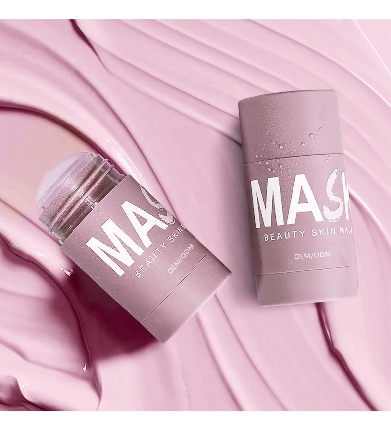hot sell private label wholesale mask pink clay stick mud face