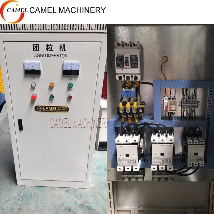 Mini Agglomerator Film Granulating Machine and Pelletizing Machine Price
