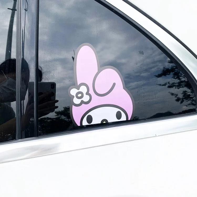 MY MELODY ANIME PEEKER STICKER SANRIO CAR STICKER