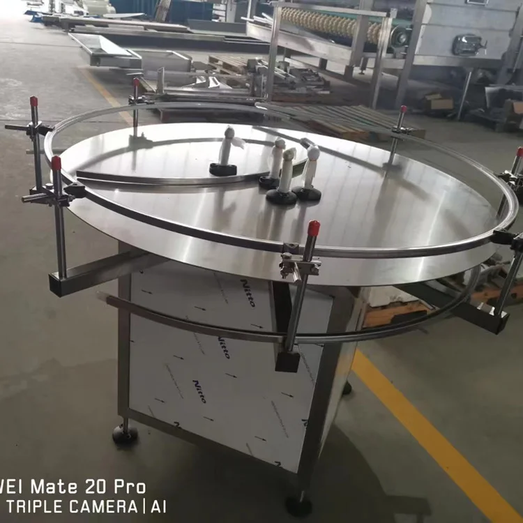 Rotary Accumulation Table - Efficient Bottle Collection