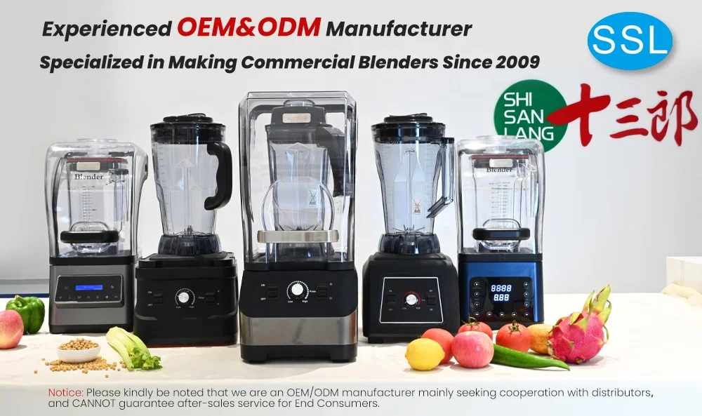 OEM&ODM Silent Blender Juicer All in One Machine Food Processor