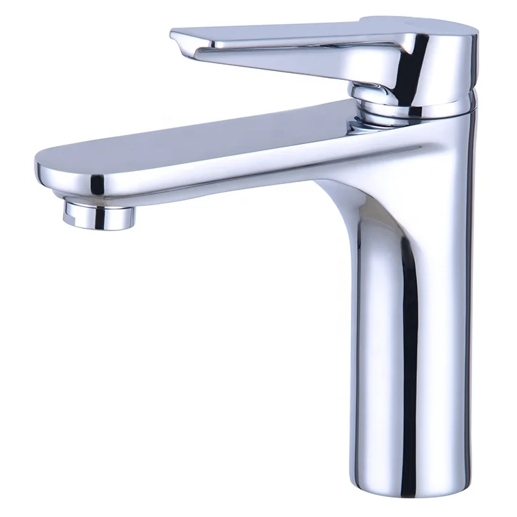 Kaiping Quality Chrome Single Hole Basin Faucet Taps for Bathroom Basin Tap Faucet Hot and Cold Sing